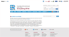 Desktop Screenshot of beta.r744.com